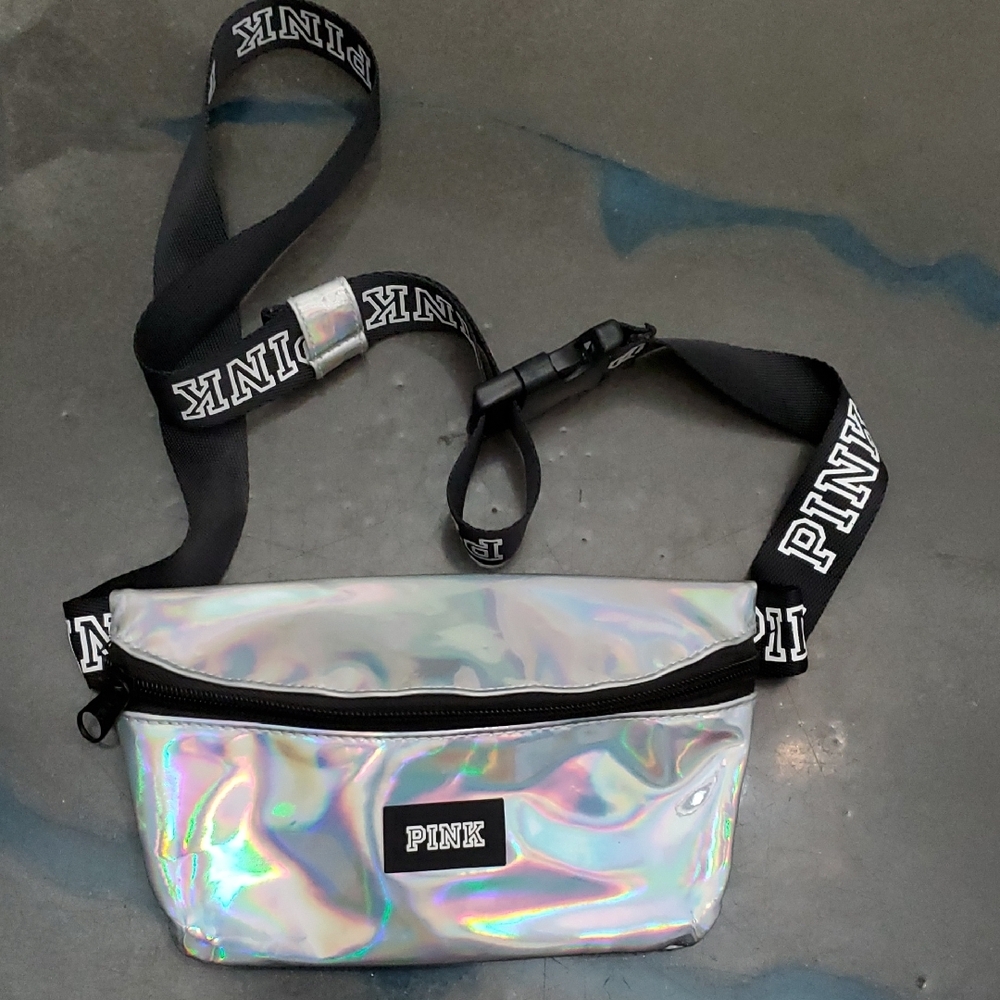 PINK Holographic Fanny Pack